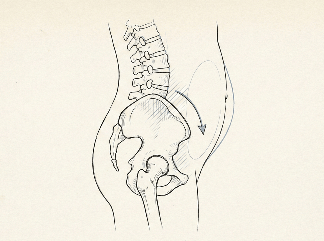 Is Your Posture Giving You a "Fake Belly"? The Wall Test. - Nevafet